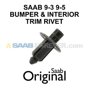 NEW GENUINE SAAB Textured Rivet FITS: SAAB 9-3 9-5 BUMPER INTERIOR 92152011
