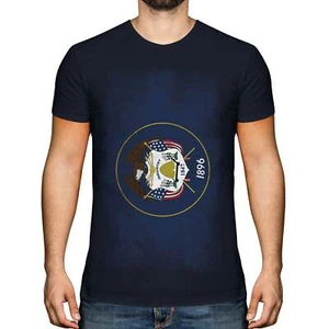UTAH STATE FADED FLAG HERREN T-SHIRT TEE TOP UTAHN SHIRT JERSEY GESCHENK - Bild 1 von 21