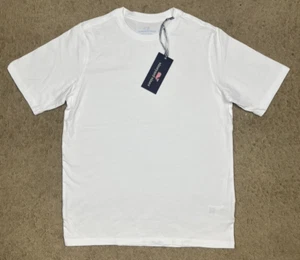 Vineyard Vines Youth Short Sleeve T-Shirt White Size Large (16) - NEW - Picture 1 of 4