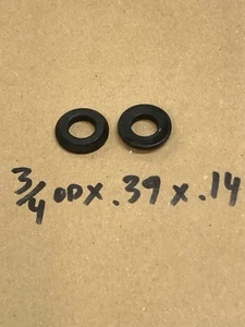 Hardened Machined Beveled Flat Washers 3/8" / 10mm screw, 3/4" OD, PKG of 10 - Picture 1 of 2