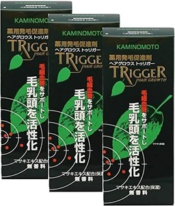Kaminomoto Hair Growth TRIGGER Medicated Scalp Tonic 180ml 1 or 3 pieces Japan - Picture 1 of 10