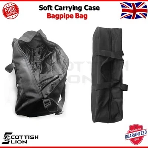 Dudelsack Tragetasche Soft Bag Nylon gesteppt Highland Dudelsack Tragetasche SCHWARZ - Bild 1 von 2