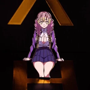 Broche Insignia Metal Kanroji Mitsuri Cazador de Demonios Colección Anime Juegos con disfraces - Imagen 1 de 3