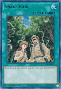 Snake Rain x3 ANGU-EN053 YuGiOh! 1st Ed Rare Playset - Picture 1 of 1