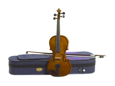 Violin Student 1/4 Stentor Set with Lightweight Case and Bow - image 1 of 2