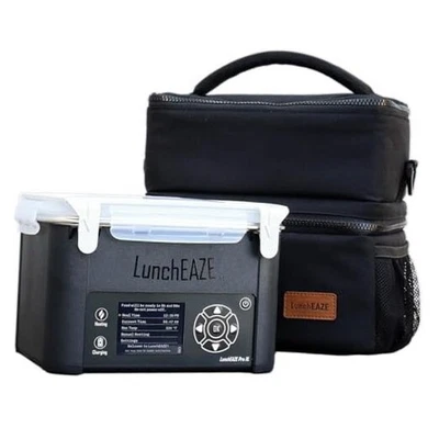  Lonchera eléctrica y térmica inalámbrica XL - alimentada por batería, capacidad para 6 tazas,  Foto 1 de 4