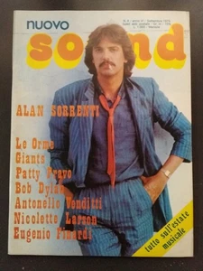 NUOVO SOUND 8/1979 ALAN SORRENTI PATTY PRAVO ANNA OXA ORME FINARDI VENDITTI POOH - Picture 1 of 4