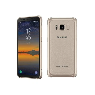 Samsung Galaxy S8 Active SM-G892A AT&T Unlocked 64GB Smartphone * Excellen Gold - Image 1 of 4