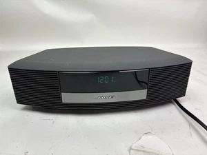 Radio Reloj Despertador AM/FM BOSE WAVE RADIO II AWR1B2 (Negro) Piezas Reparación - Imagen 1 de 8
