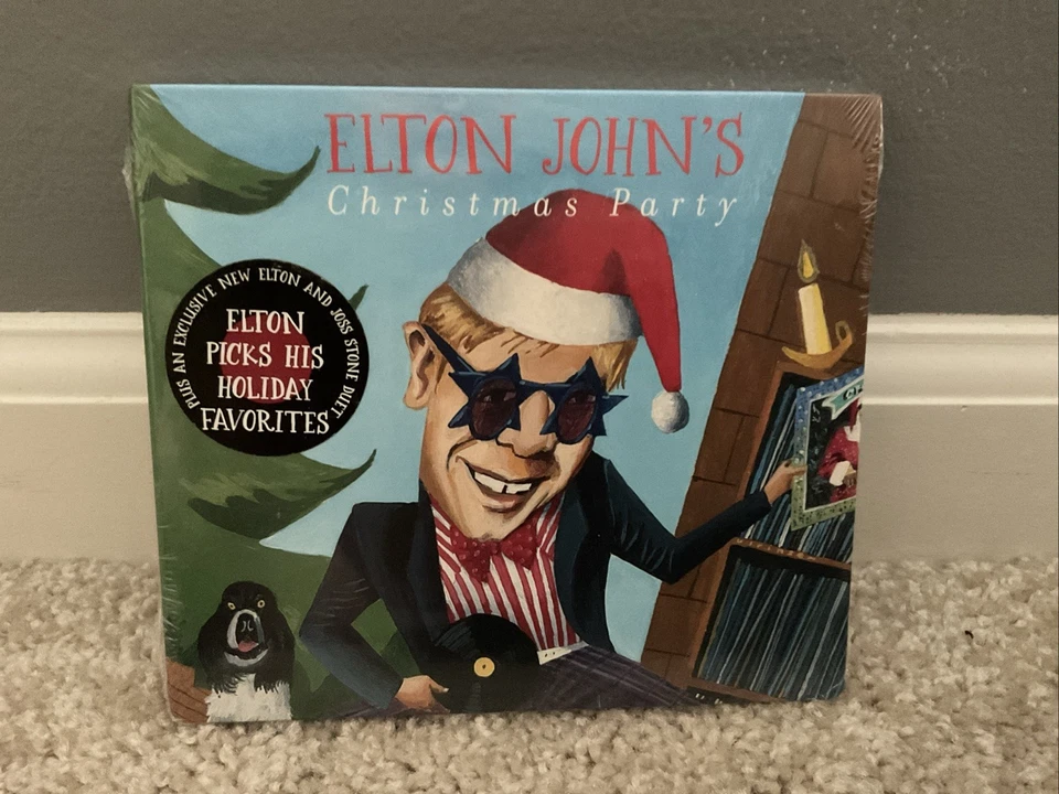 Elton John's Christmas Party CD 2005 NEW, SEALED [Pet Shop Boys, Kate Bush, U2] - Image 1 of 2