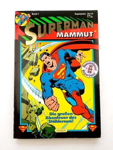RARITÄT - EHAPA COMIC - SUPERMAN MAMMUT- SUPERBAND SAMMELBAND 1 (#21,24,25) Z1-2 - Picture 1 of 15
