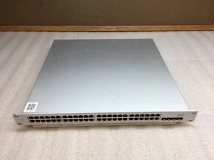 Cisco Meraki MS320-48LP-HW 48-Port PoE Gigabit Ethernet Switch Unclaimed - Picture 1 of 7