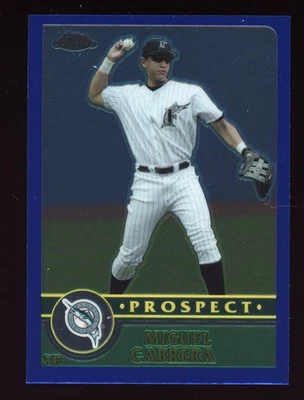 2003 Topps Traded Chrome Miguel Cabrera Rookie T126 Marlins - Image 1 of 2