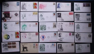 49 FIRST DAY OF ISSUE ENVELOPES Soil Conservation CHRISTMAS American Butterflies - Picture 1 of 3