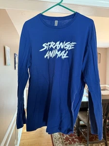 Steven Crowder Strange animal Long Sleeve Shirt Men’s Size Xl Blue - Picture 1 of 2