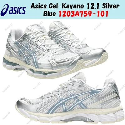 Asics Gel-Kayano 12.1 серебристый синий 1203A759-101 мужской размер - Изображение 1 из 4