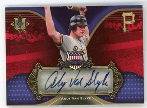 2007 Upper Deck Ultimate Collection ANDY VAN SLYKE Pittsburgh Pirates AUTO - Picture 1 of 1