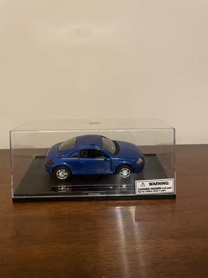 New-Ray 1/32 Scale Audi TT Coupe Diecast Blue NIB in hard case  - Image 1 of 4