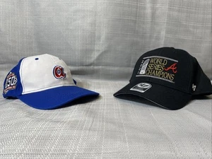 2021 Atlanta Braves World Series Champion And 150th Anniversary A-list Caps - Picture 1 of 7