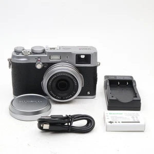 [Excellent+4] FUJI FUJIFILM X100S 16.3MP Digital Camera Silver from Japan - Picture 1 of 12