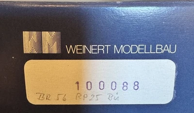 Weinert  Modellbau 100088 + BR 56.2-8 DB RP25-Räder Bühler Motor Bausatz Spur H0 - Bild 1 von 4