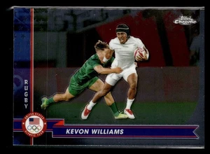 2024 Topps Chrome U.S. Olympics & Paralympic Hopefuls #111 Kevon Williams - Picture 1 of 2