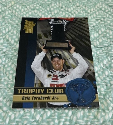 2008 PRESS PASS VIP DALE EARNHARDT JR, TROPHY CLUB CARD TC6/9 - Image 1 of 4
