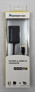 Mini Displayport to HDMI 2.0 Adapter Converter (4K) - Picture 1 of 2