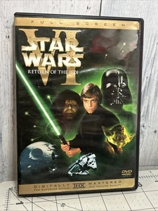 Star Wars Episode VI: Return of the Jedi (DVD) Full Screen George Lucas - Picture 1 of 3