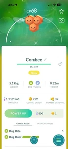 ✨Shiny Combee✨- Pokémon GO (Read Description) - Picture 1 of 2