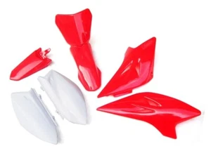 YAMAHA TTR50 TTR50E 2006-2016 Dirt Pit Bike RED Plastic Fender Fairings Kit - Picture 1 of 1