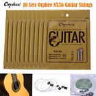 10 Sets Orphee NX36 Nylon Classical Guitar Strings .028-.043 Normal Tension Q3T8