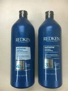 REDKEN EXTREME SET SHAMPOO 1000ml & CONDITIONER 1000ml SONDERGRÖSSE - Bild 1 von 1