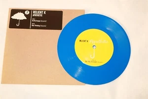 RELIENT K - Apathetic - BLUE 7" 45rpm NM - Picture 1 of 1