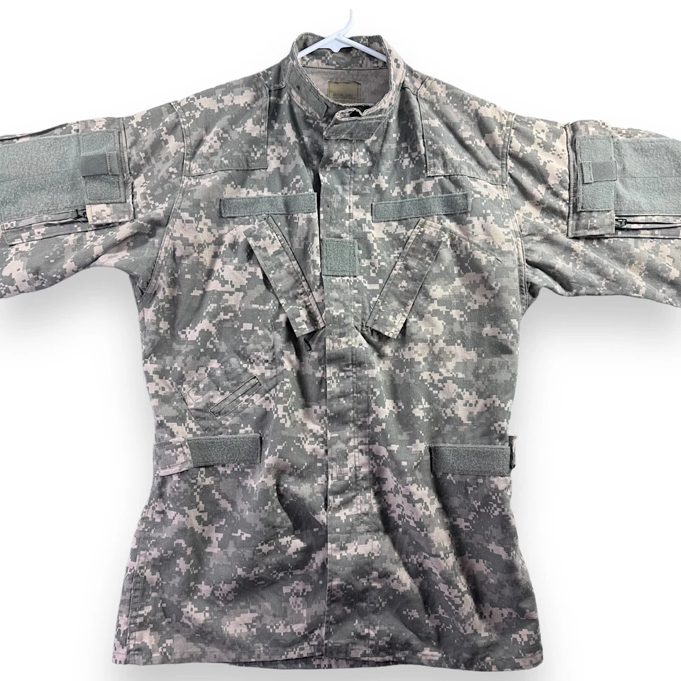 Military Coat Aircrew Combat Medium Long Green Camouflage Jacket SPM1C1-09-D-004 - Image 1 of 4