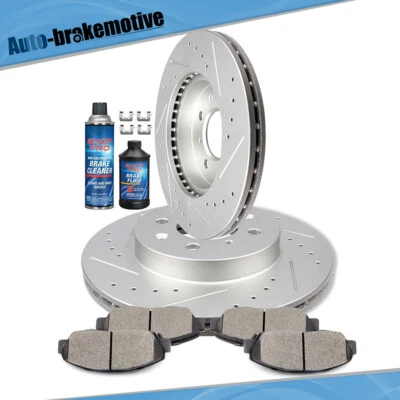 ROTORES DE FRENO DELANTEROS + PASTILLAS DE FRENO PARA HONDA CIVIC INSIGHT ACURA EL FRENOS ROTOR PAD Foto 1 de 4