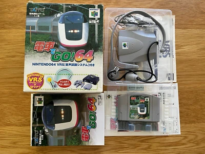 DENSHA DE GO 64 Engineers Pack with microphone COMPLETE JAPAN Nintendo 64 N64 - Image 1 of 4