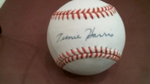 Teenie Harris (Dez.'98) Fotograf selten signiert Budig Baseball  - Bild 1 von 2