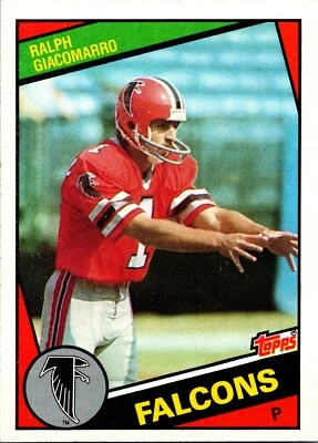 1984 Topps - #214 Ralph Giacomarro (RC) - Image 1 of 2