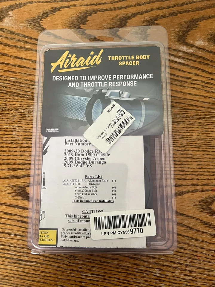 Airaid para Chrysler Aspen 2009 / Dodge Durango / 09-14 Dodge Ram 5,7 L Hemi Foto 1 de 3