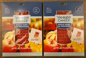 2 Stück Yankee Candle Apple Pumpkin Whole Home A/C Filter Lufterfrischer, Neu S5 - Bild 1 von 6