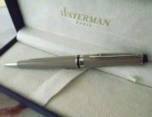 Magnifico Penna a Sfera Waterman Expert Acciaio Gt Nuovo Da Stock IN Scatola R86 - Imagen 1 de 7