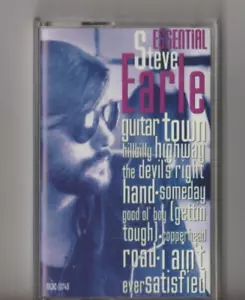 Steve Earle – Essential Steve Earle CASSETTE TAPE OOP 1993 - Picture 1 of 1