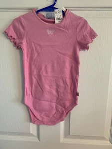 NUEVO CON ETIQUETAS The Children’s Place Girl’s Pink Butterfly Una Pieza Talla 3T - Imagen 1 de 4