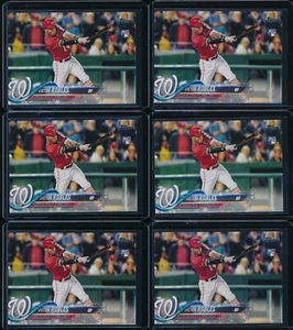 2018 Topps Series 1 Victor Robles 6 Base Card RC Lot #166 Rookie Nationals - Picture 1 of 2