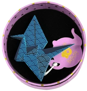 ERSTWILDER ONE IN ONE THOUSAND BROOCH. JAPANESE ORIGAMI CRANE. NIB. - Picture 1 of 1
