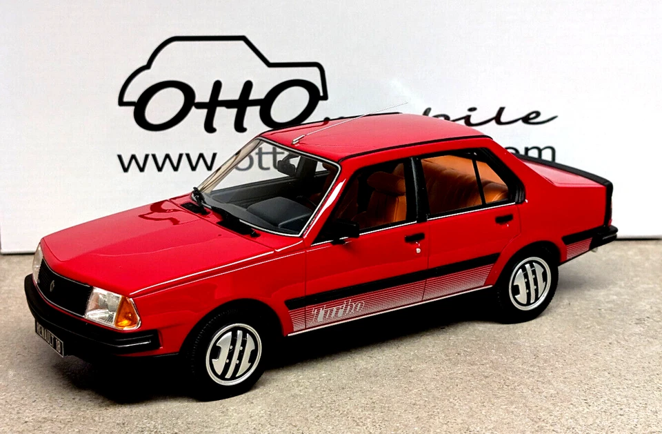 1:18 Otto Mobile Renault 18 Turbo rojo OT849 NUEVO - Imagen 1 de 4