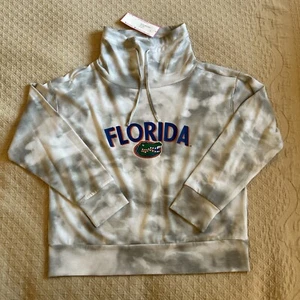 NWT Flying Colors Florida Gators Sweatshirt Cloud Mock Neck Logo Sz Med Women’s - Picture 1 of 9