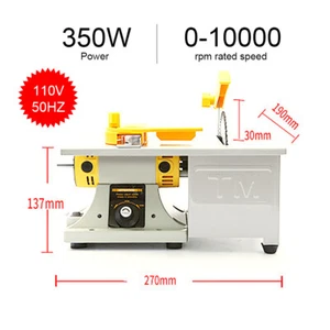 350W Schmuck Jade Stein Polieren Fräsen Holz Schneiden Schnitzen Bohrmaschine 110V - Bild 1 von 8