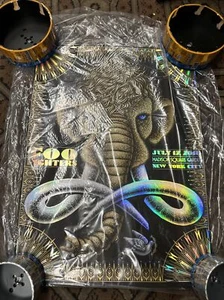 FOO FIGHTERS POSTER NEW YORK FOIL LIMITED EDITION MSG JULY 17 2018 TODD SLATER - Picture 1 of 4